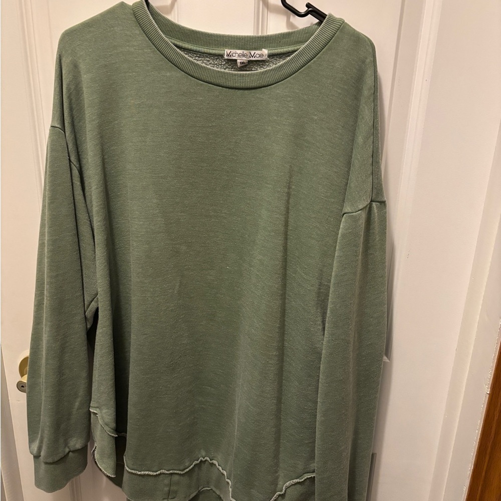 Michelle Mae Sage Green Crewneck sweatshirt